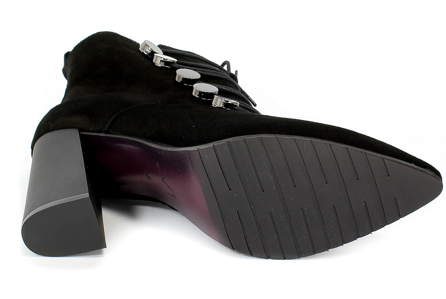 Botki Visconi 2550200/200 Nero Wel Koc