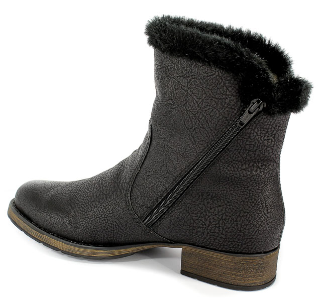Trzewiki Rieker Z9572-00 Black