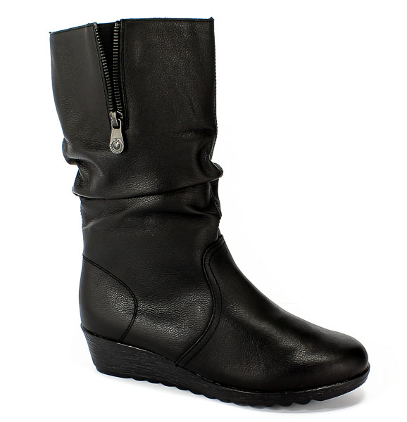 Pół Kozaki Rieker X2471-00 Black
