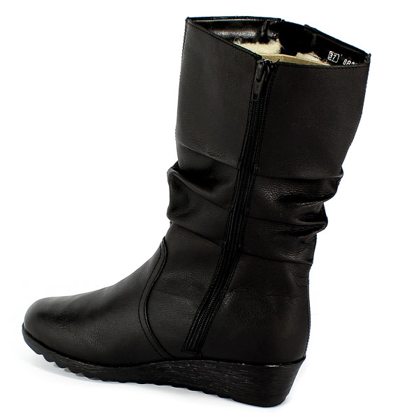 Pół Kozaki Rieker X2471-00 Black