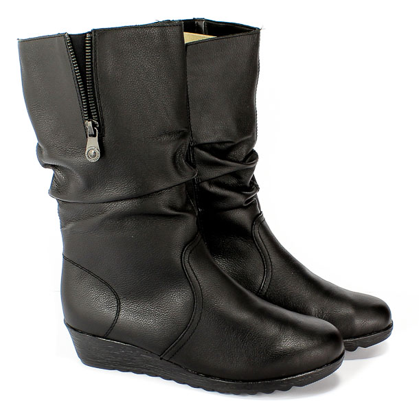 Pół Kozaki Rieker X2471-00 Black
