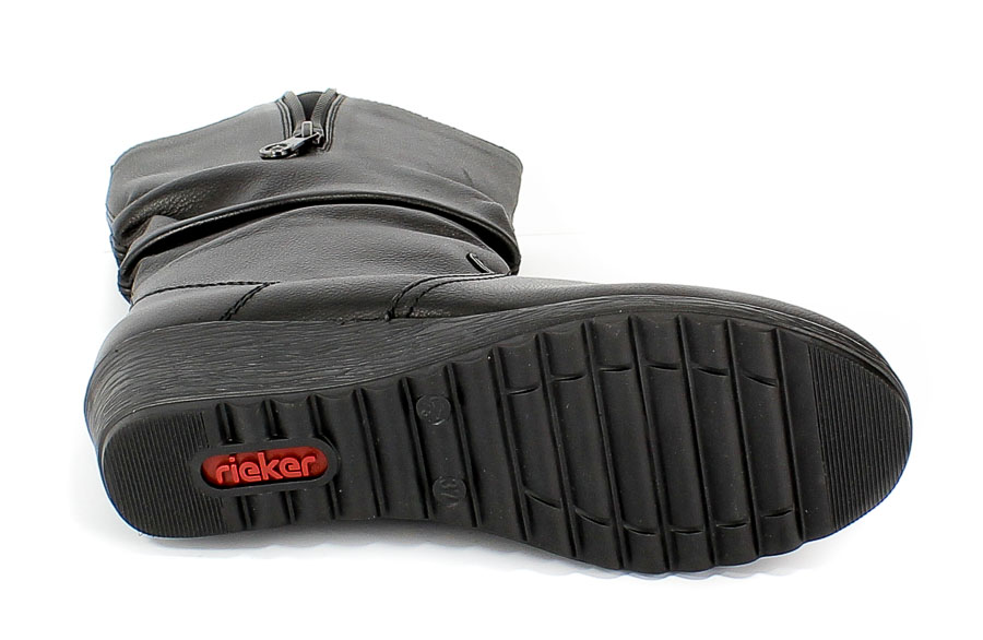 Pół Kozaki Rieker X2471-00 Black