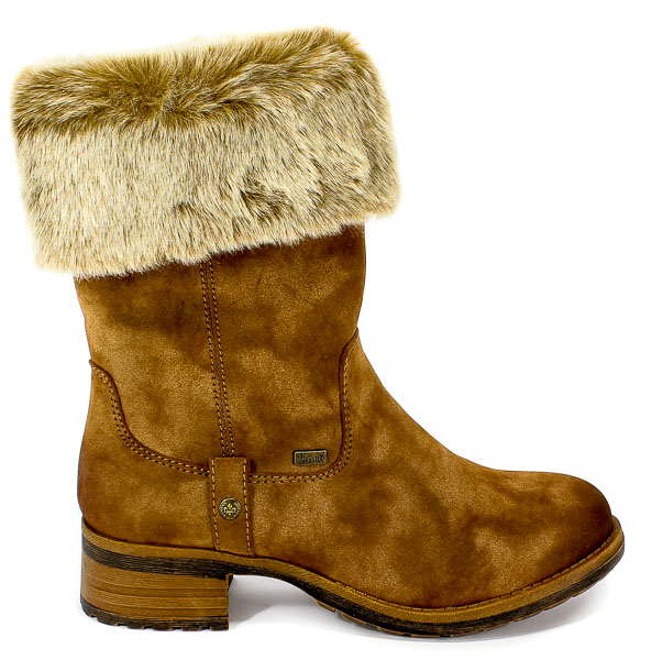 Pół Kozaki Rieker 96854-24 Brown