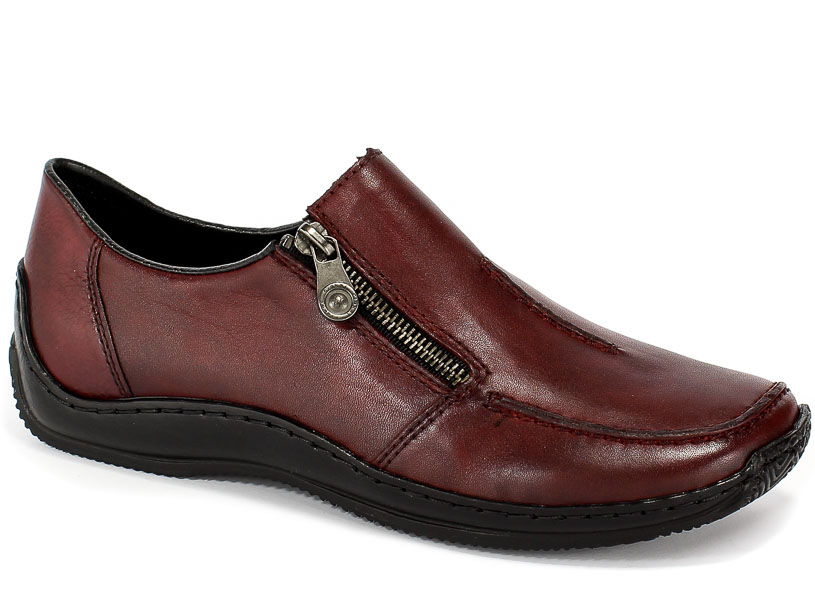 Półbuty Rieker L1780-35 Red