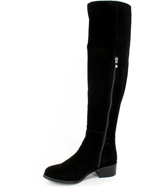 Kozaki Boccato 3572 Czarny Welur