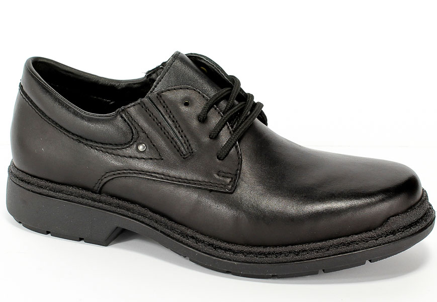 Półbuty Rieker B0723-00 Black