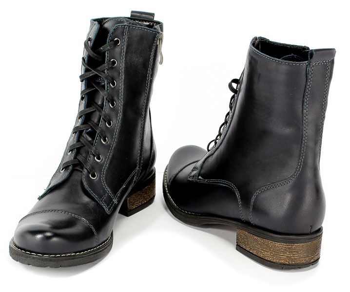 Trzewiki Piechur Bis 0515-009-01-5 Granatowy