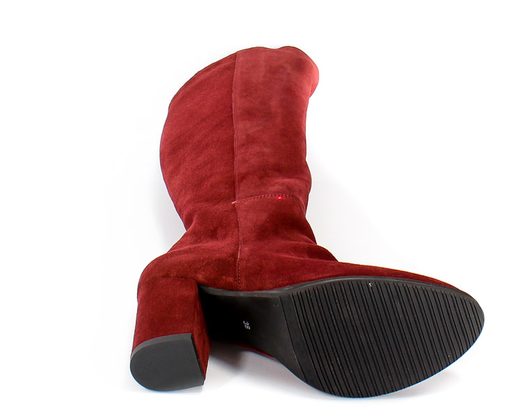 Kozaki Lewski 2744 Bordo