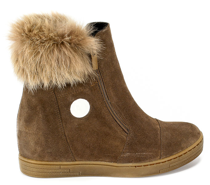 Botki Lewski 2640 Brąz