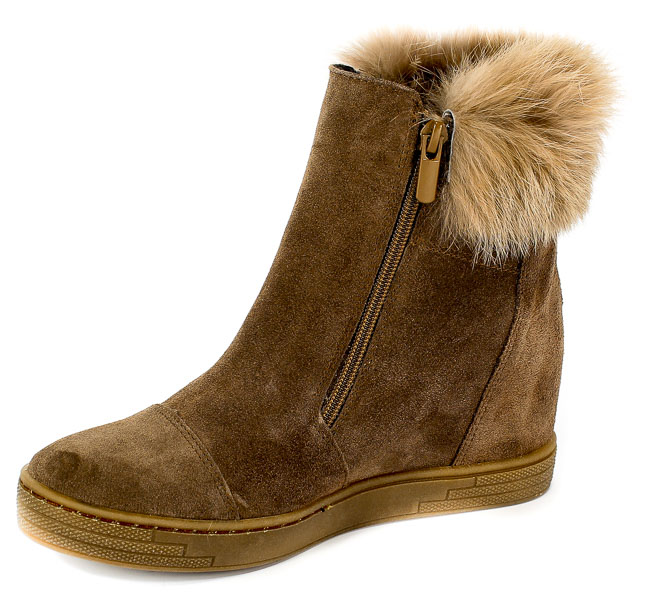 Botki Lewski 2640 Brąz