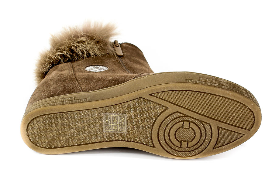 Botki Lewski 2640 Brąz