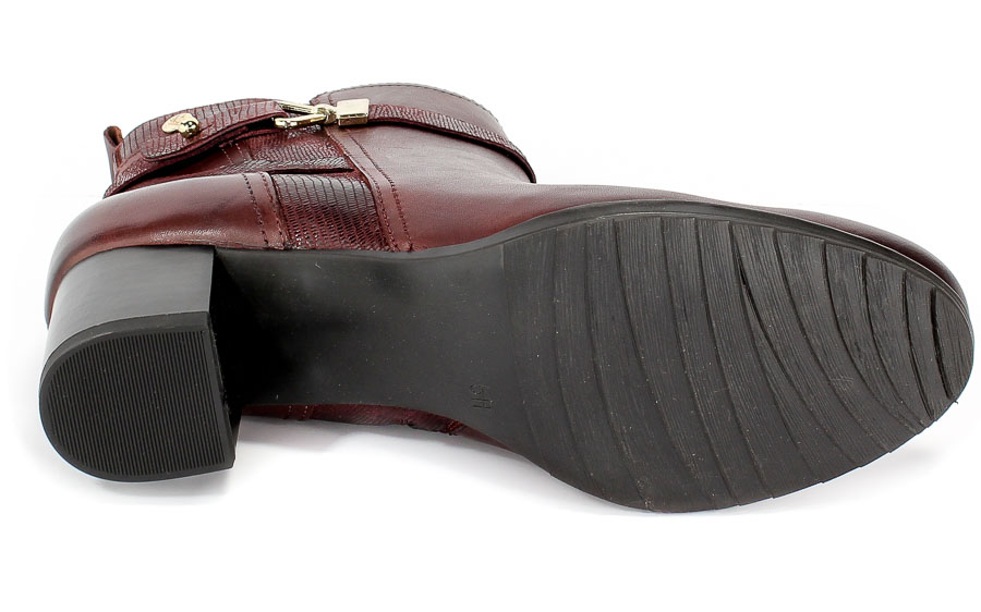 Botki Caprice 9-25418-21 551 Bordeaux Comb