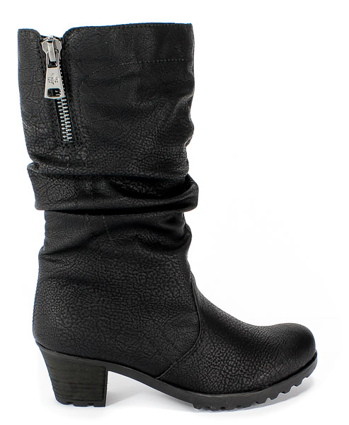 Pół Kozaki Rieker Y8053-00 Black