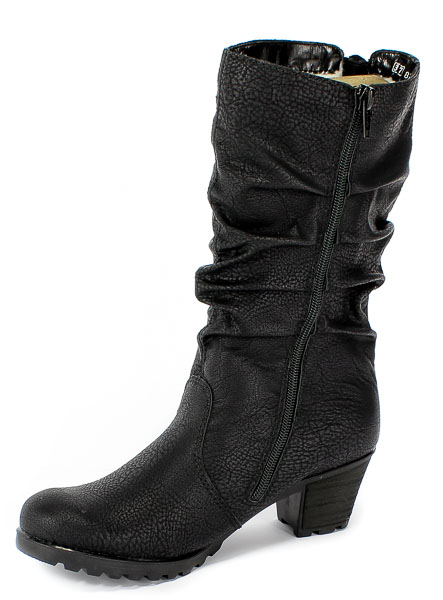 Pół Kozaki Rieker Y8053-00 Black