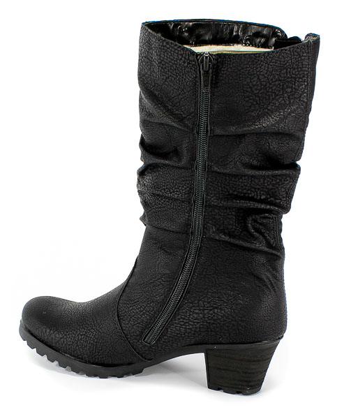 Pół Kozaki Rieker Y8053-00 Black
