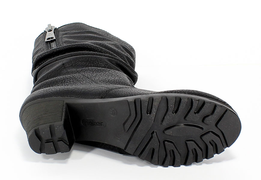 Pół Kozaki Rieker Y8053-00 Black