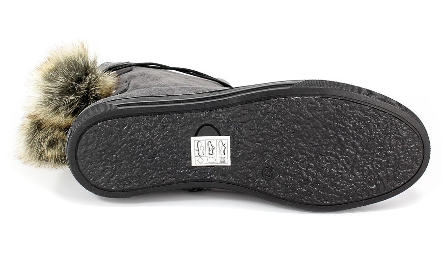 Trzewiki Nico Rarini D17B5-64701 Grey