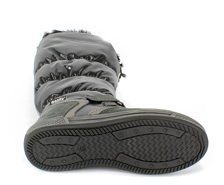 Śniegowce Manitu 990398 Anthrazit Polar Tex