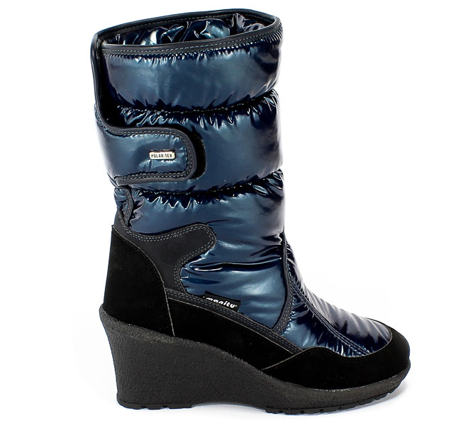 Śniegowce Manitu 990330 Navy Polar Tex