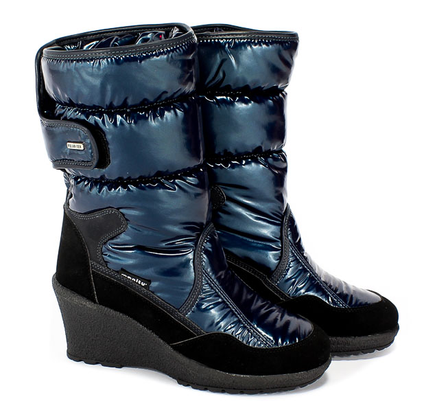 Śniegowce Manitu 990330 Navy Polar Tex