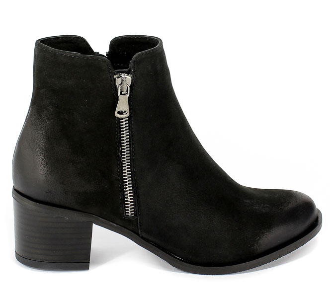 Botki CheBello 2154-001-000-MIC-S04 Czarny