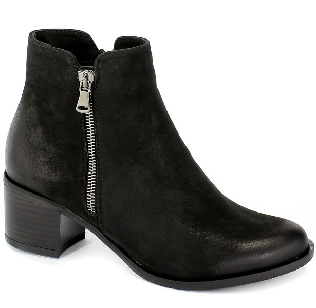 Botki CheBello 2154-001-000-MIC-S04 Czarny