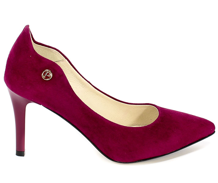 Czółenka Prestige 932 Purpura-Zamsz