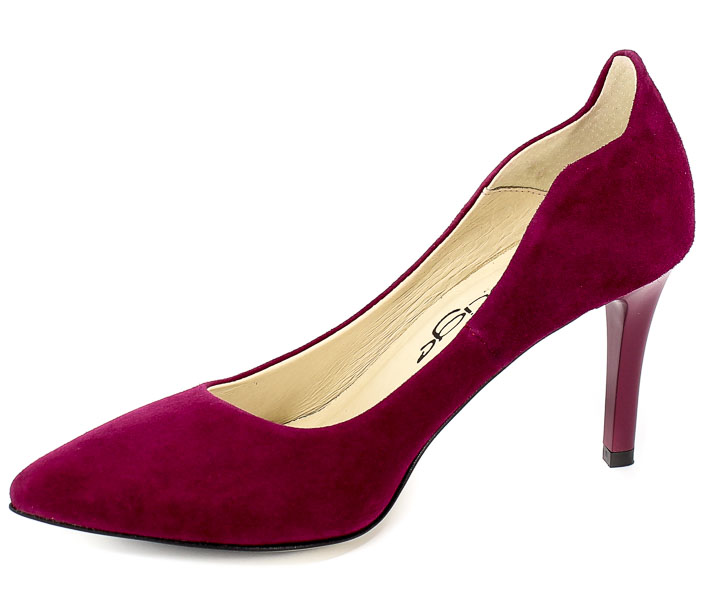 Czółenka Prestige 932 Purpura-Zamsz