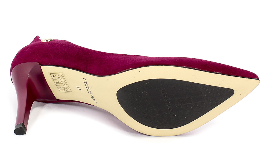 Czółenka Prestige 932 Purpura-Zamsz