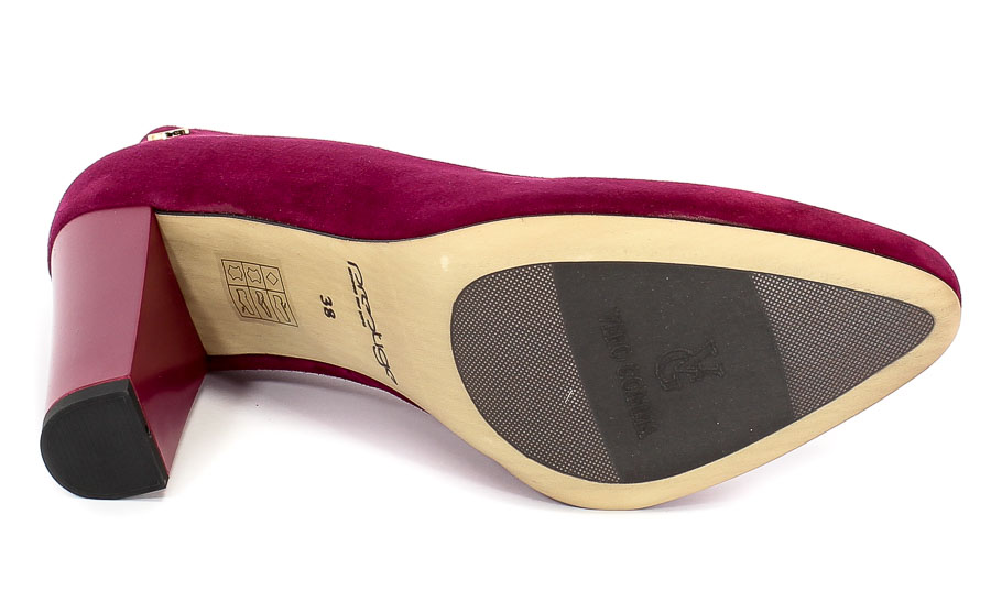 Czółenka Prestige 2032 Purpura-Zamsz