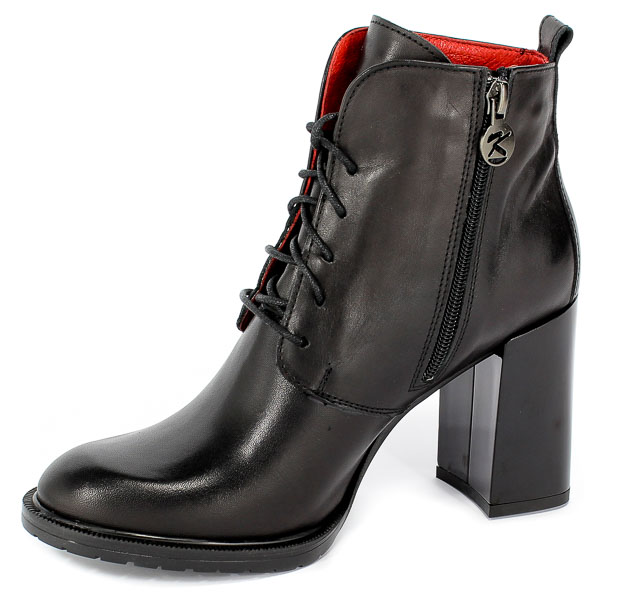 Botki Karino 2766/076-F Czarny