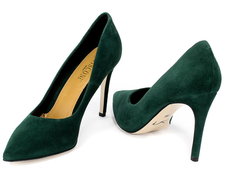 Czółenka Visconi 7340TAS/239 Green Wel