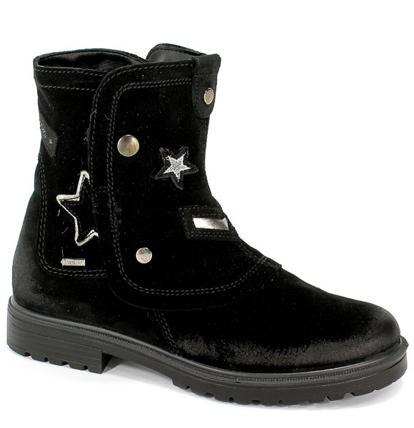 Trzewiki Primigi 2382222 Scamosciato/Nero Gore Tex r.31-35