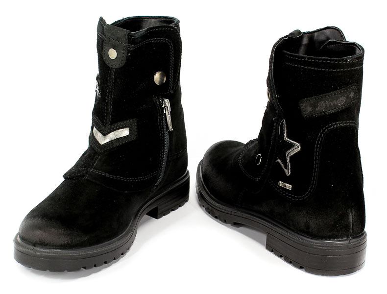 Trzewiki Primigi 2382222 Scamosciato/Nero Gore Tex r.31-35