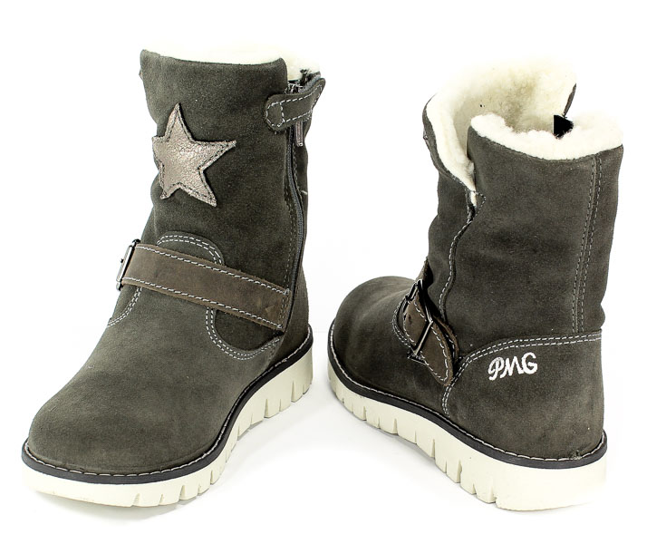 Trzewiki Primigi 2386222 Scamosciato/Grig.Scu Gore Tex r.31-35