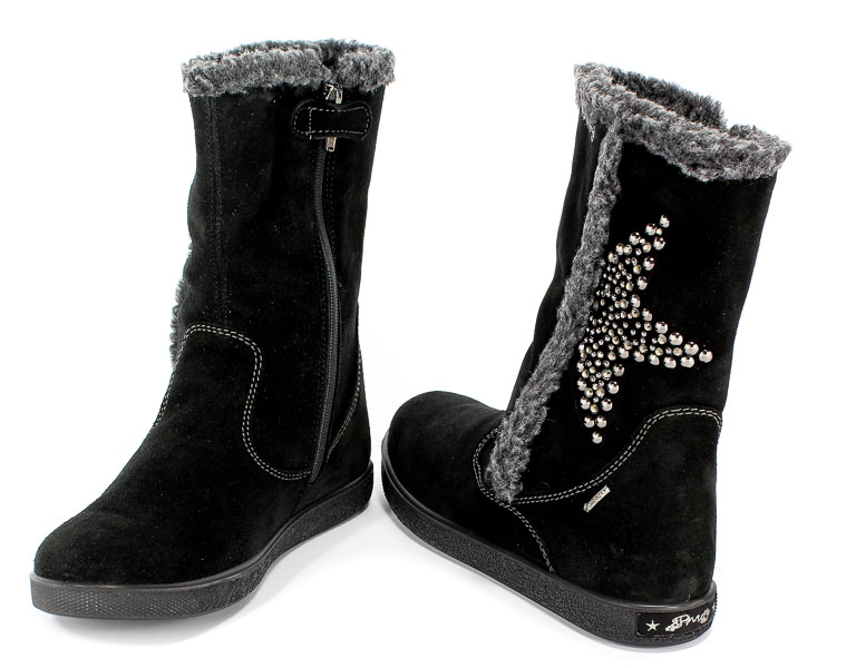 Trzewiki Primigi 2380400 Scamosciato/Nero Gore Tex r.31-35