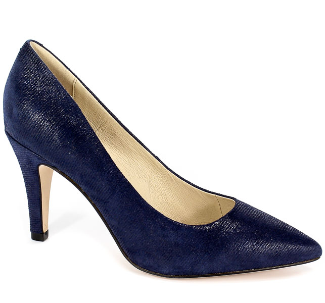 Czółenka Caprice 9-22416-22 802 G Blue Jeans Sue