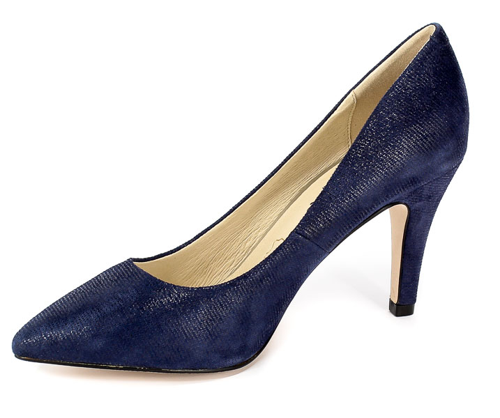 Czółenka Caprice 9-22416-22 802 G Blue Jeans Sue