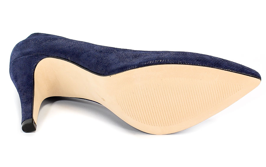 Czółenka Caprice 9-22416-22 802 G Blue Jeans Sue