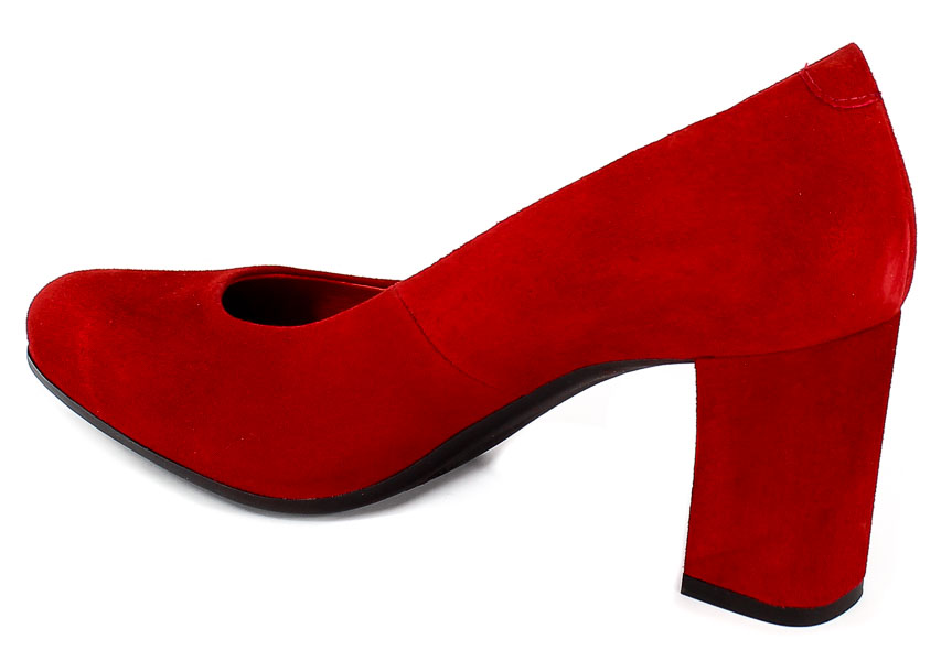 Czółenka Visconi 7336831/896 Rosso Wel