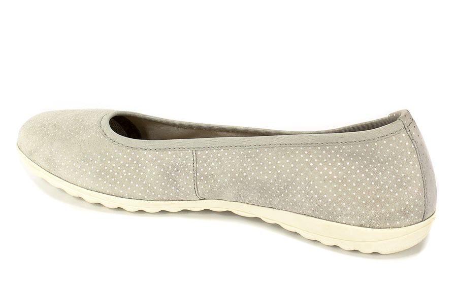 Baleriny Caprice 9-22142-22 212 Lt Grey Dot.Su