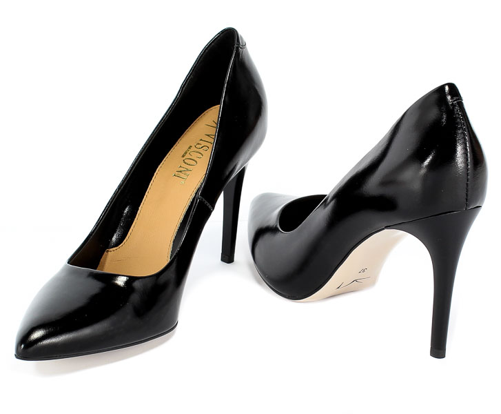 Czółenka Visconi 7277245/931 Tosca Nero