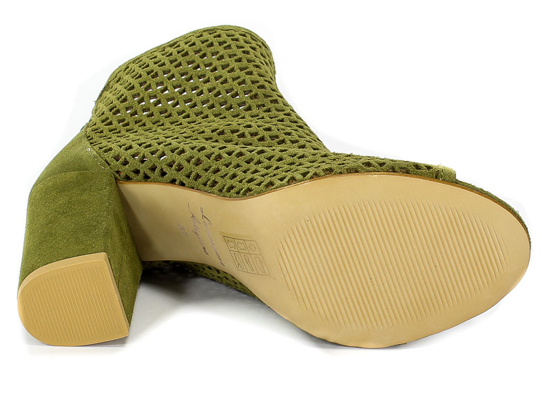 Botki Letnie Uncome 26016 Khaki