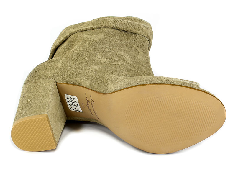 Botki Letnie Uncome 2296 Beige