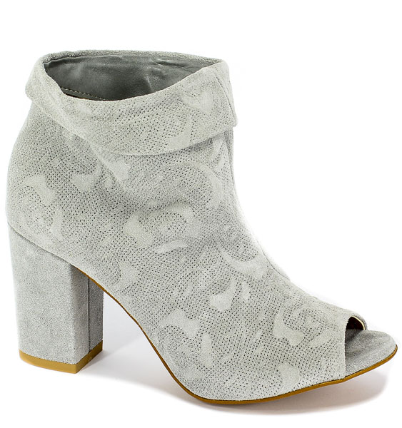 Botki Letnie Uncome 2296 Grigio