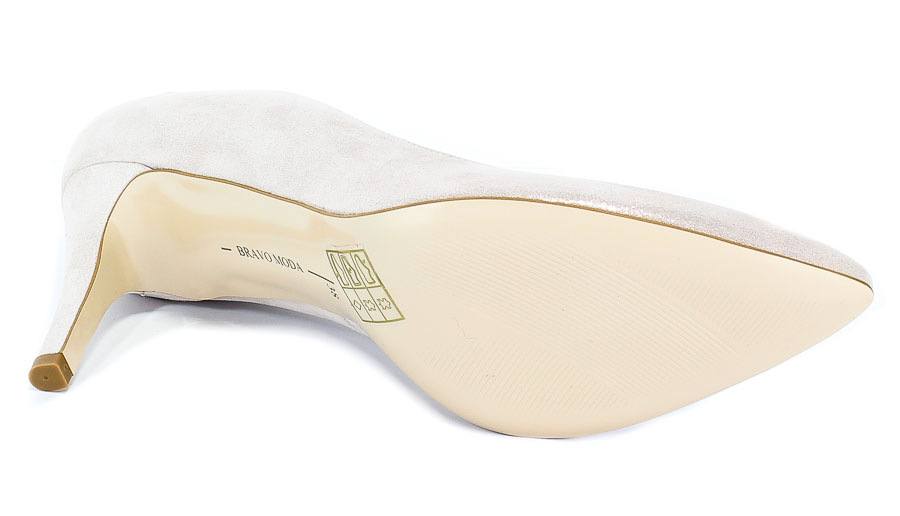 Czółenka Bravo Moda 1371 Cipria lamina