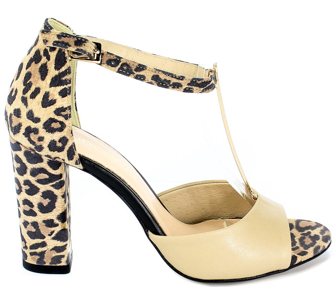 Sandały Uncome 24089 Mix leopardo