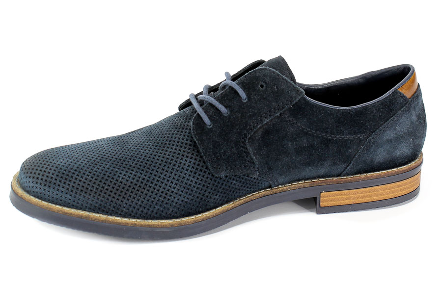 Półbuty Rieker 13501-14 Blue