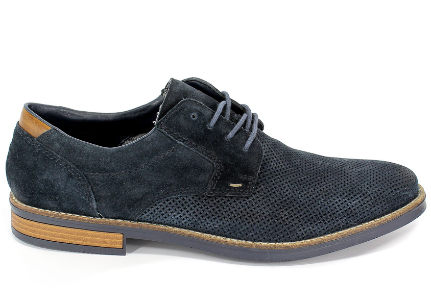 Półbuty Rieker 13501-14 Blue