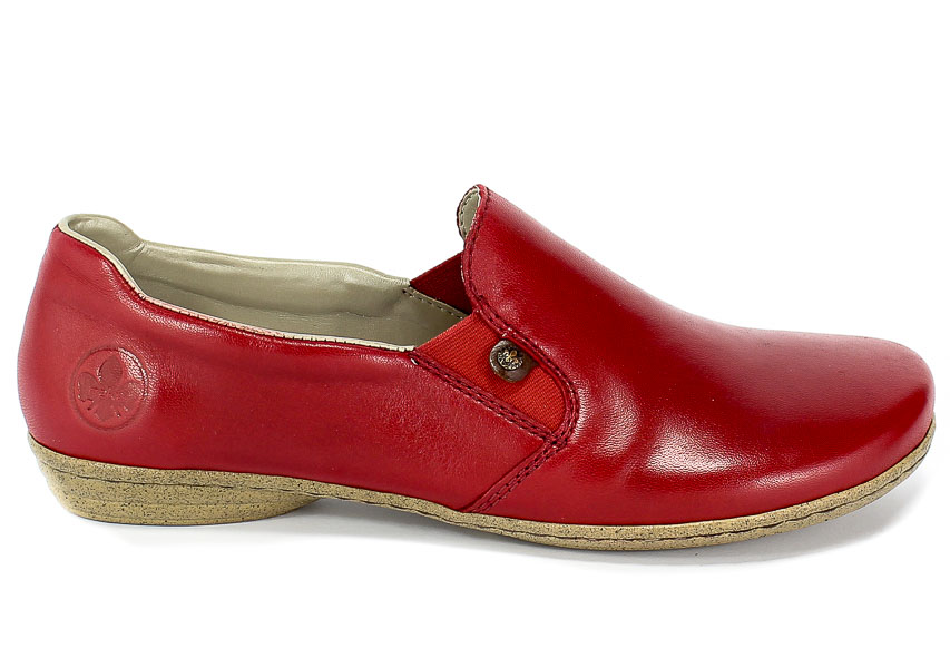 Półbuty Rieker 53960-33 Red
